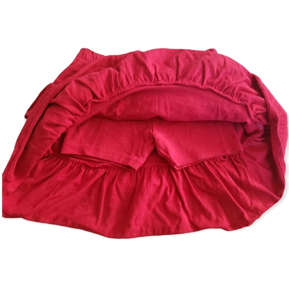 Gymboree size 6 girls red  layered skirt - Picture 2 of 3